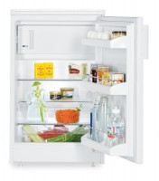 UK 1414-25 Unterbau-Kühlschrank mit Gefrierfach weiß