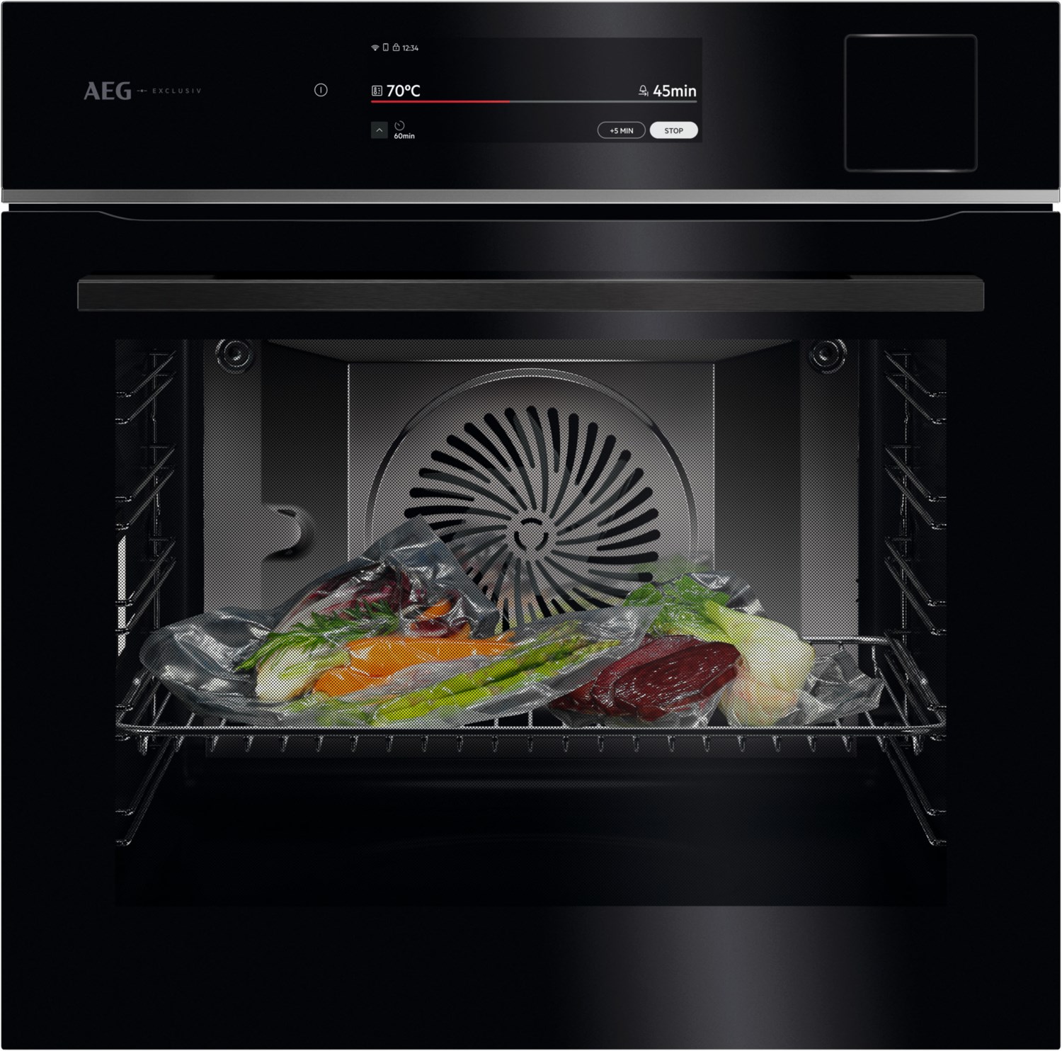 Image of TP9SB83FAB Elektro-Backofen mit Dampfgarer schwarz, 70 l, WLAN