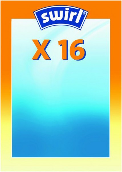 X 16 MicroPor Staubfilterbeutel