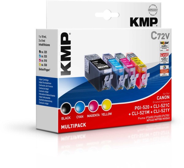 C72V Multipack Tinten-Multipack 4-farbig