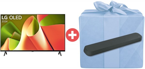 OLED65B42LA (65") OLED-TV + Dein Geschenk: DSE6S Soundbar, 4K Ultra HD, Smart-TV, HDR-Wiedergabe, 120 Hz, DVB-T2/DVB-C/DVB-S2, Sprachsteuerung