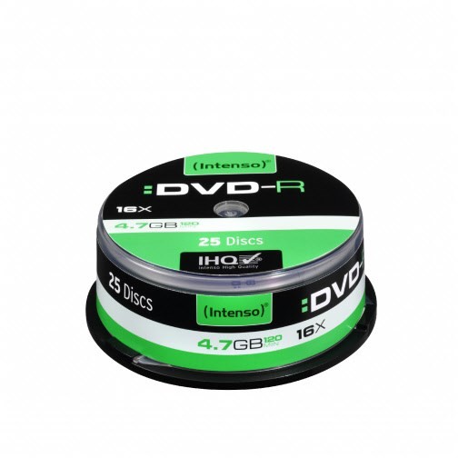 DVD-R 16x (4,7GB) 25 Cake Box DVD-Rohlinge