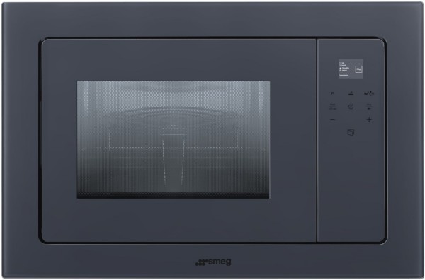 FMI120G Einbau-Kombi-Mikrowelle neptune grey