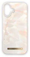 Printed Case für iPhone 16 rose pearl marble