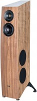 Concentro S 509 /Stück Stand-Lautsprecher hochglanz nussbaum
