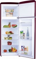 KGC 15631 R Standkühlschrank mit Gefrierraum weinrot