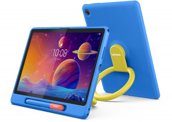 Tab (ZAEH0114SE) Tablet luna grey, 10,1 Zoll Display, 64 GB Speicher, 4 GB RAM, Octa Core, Android, 8 MP Kamera, inkl. Zubehör: Cover / Touchpen