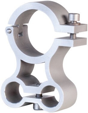 PROFIMOUNT Adapterschelle + LNB silber