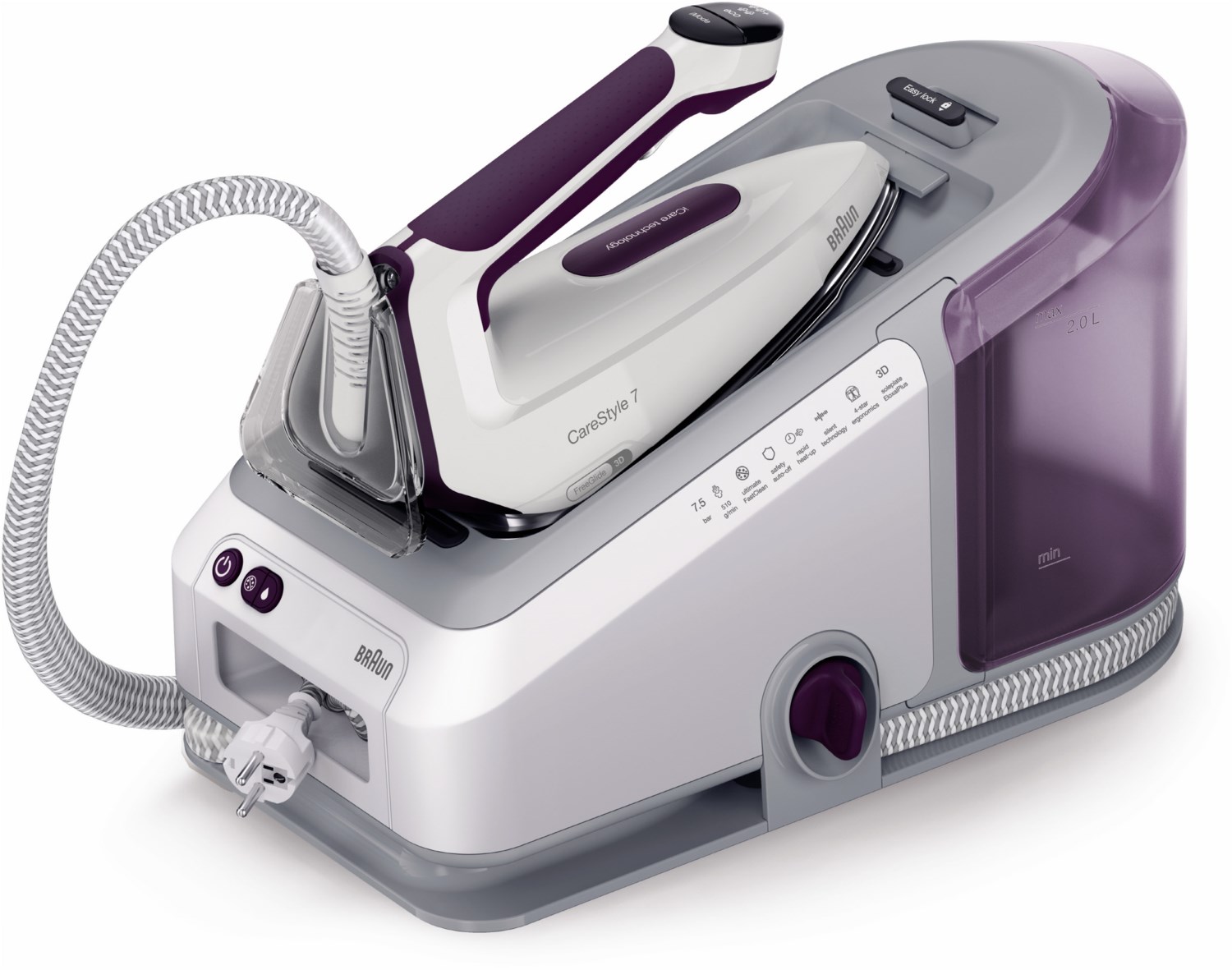 Image of CareStyle 7 IS7266 VI Bügelstation weiß/violett