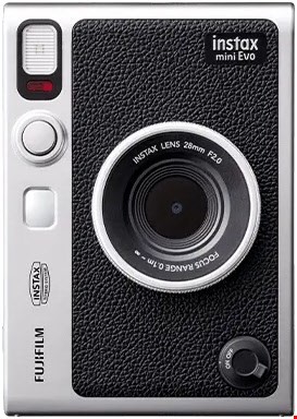 Instax Mini Evo Digitale Sofortbildkamera schwarz