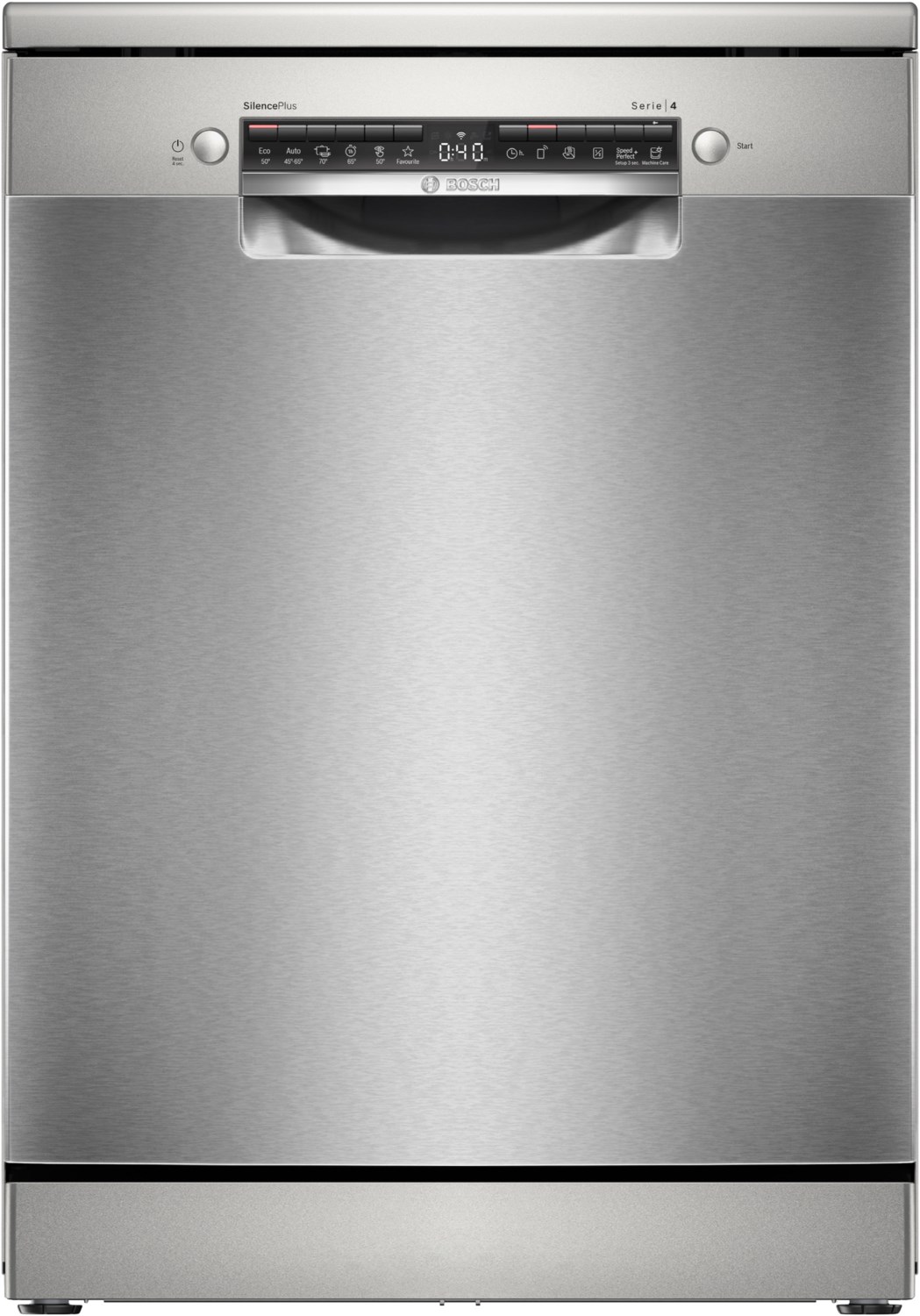 SMS4EMI06E Stand-Geschirrspüler 60 cm silver inox