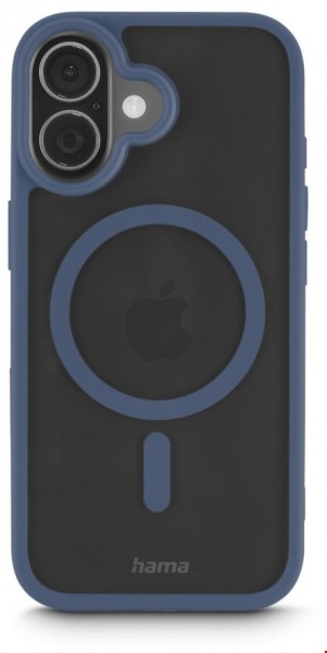 Handyhülle Frame Protect für iPhone 17 blau/transparent