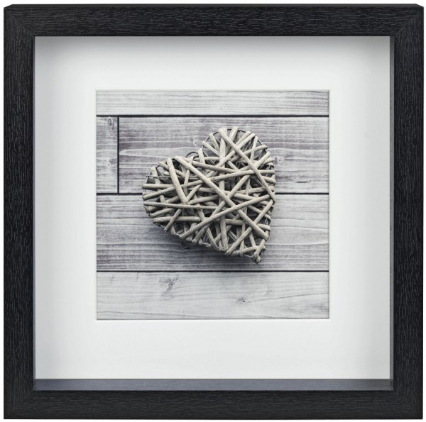 Porträtrahmen Scala 23x23cm schwarz