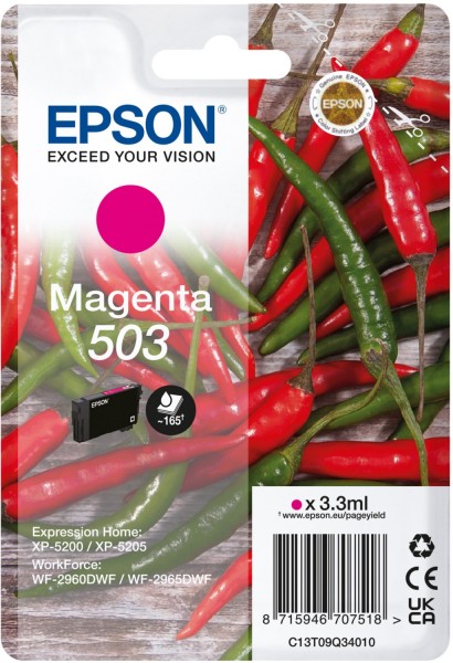 503 (3,3ml) Tintenpatrone magenta