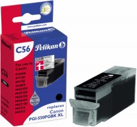 C56 Tintenpatrone ersetzt Canon PGI-550PGBK XL schwarz
