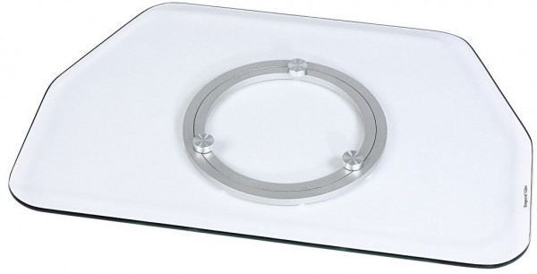 LCD/PL. Drehteller Glas 42 Klar