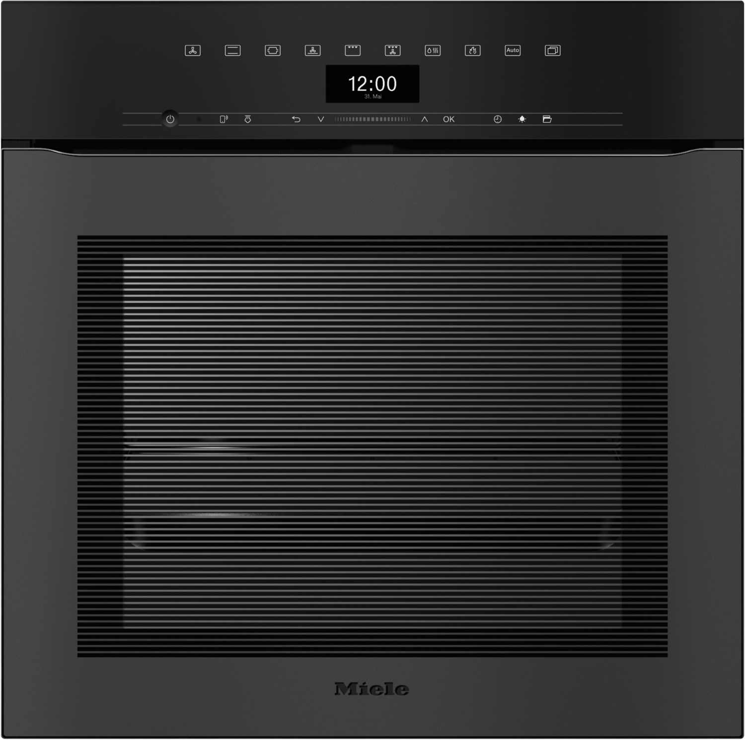 H 7464 BPX 125 Gala Ed Einbaubackofen Obsidianschwarz matt / A+