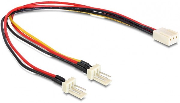 Molex 3pin Bu. > 2x Mol. 3pin St.
