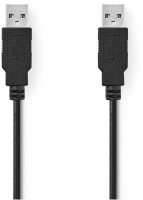 CCGP60000BK20 USB 2.0-Kabel (2m) schwarz A-Stecker>A-Stecker