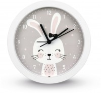 Kindertischuhr Lovely Bunny 00186432 weiss