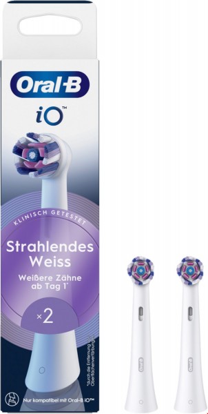iO Radiant (2er) Aufsteckbürste weiß
