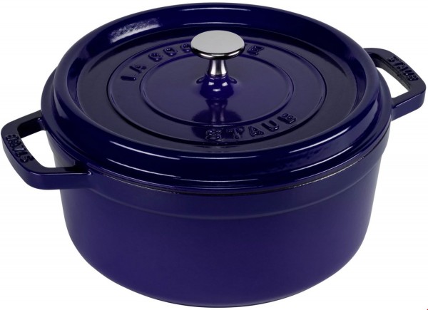 La Cocotte Rund (24cm) dunkelblau