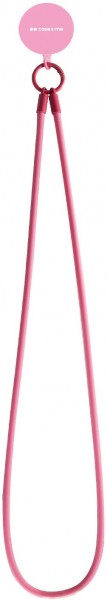 Jelly Silicone Umhängeband pink