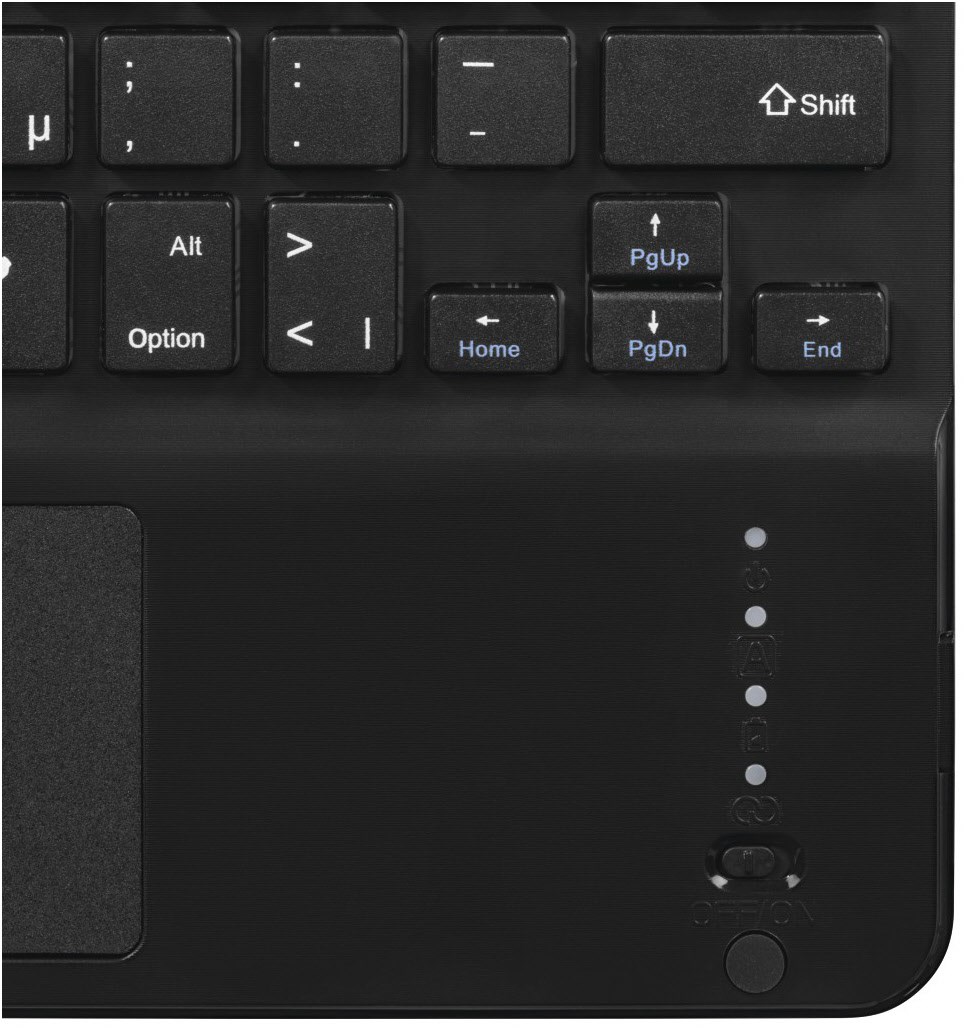 Tablet-Hülle Premium mit Tastatur für iPad Pro 11" (2024) schwarz