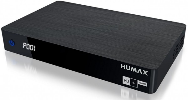 Humax HD Fox IP Connect HDTV Twin Sat-Receiver schwarz | EURONICS