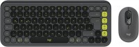 POP Icon Combo (DE) Kabelloses Tastatur-Set grafit/grün