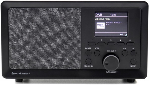DAB350SW Heimradio schwarz