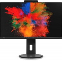 P2410 TS CAM 61 cm (24") TFT-Monitor mit LED-Technik mattschwarz, Widescreen Full HD (1920x1080), 5 ms Reaktionszeit, integrierte Lautsprecher