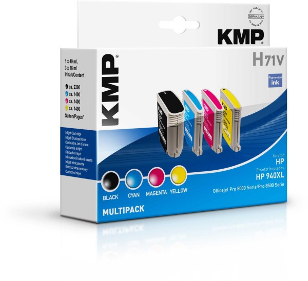 H71V Multipack recycled mit Chip Tinten-Multipack 4-farbig