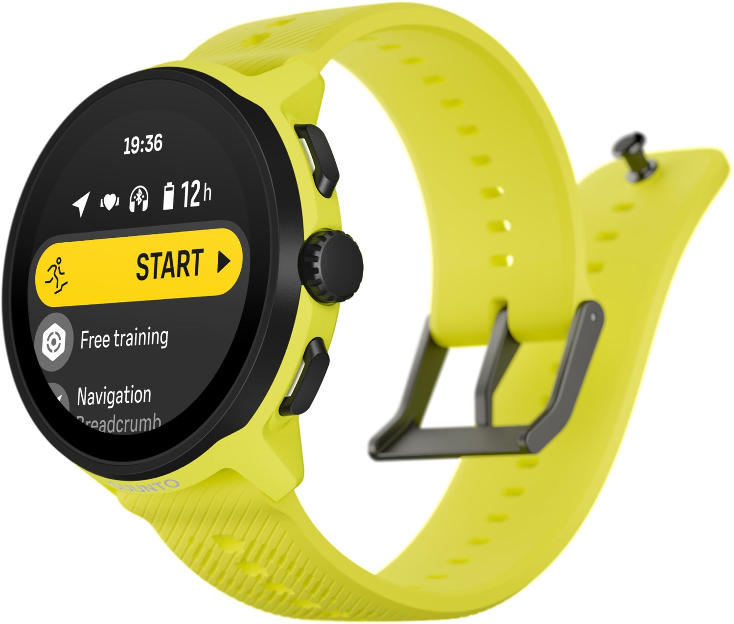 Run Sportuhr lime