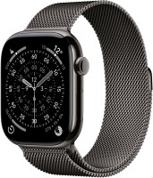 Watch Series 11 (46mm) GPS+5G Smartwatch Titan mit Milanaise Armband S/M schiefer/schiefer