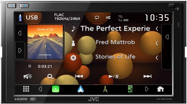 KW-M875DBW AppRadio