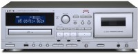 AD-850-SE CD/Kassetten-Kombination silber