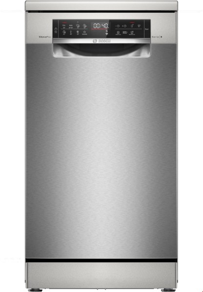 SPS6EMI21E Stand-Geschirrspüler 45 cm gebürsteter Stahl AntiFingerprint
