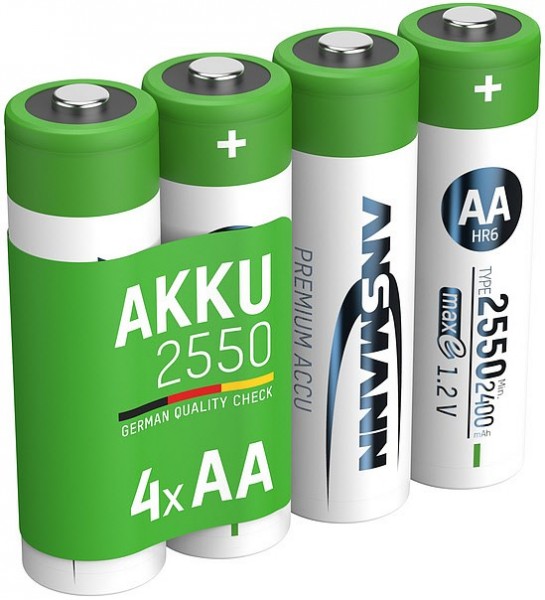 NiMH Mignon AA (2.400mAh) 4er Akku