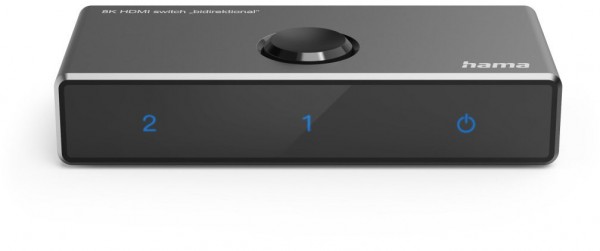 8K-HDMI-Switch bidirectional schwarz