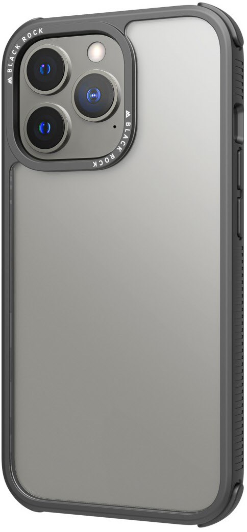 Cover Robust Transparent für iPhone 13 Pro schwarz