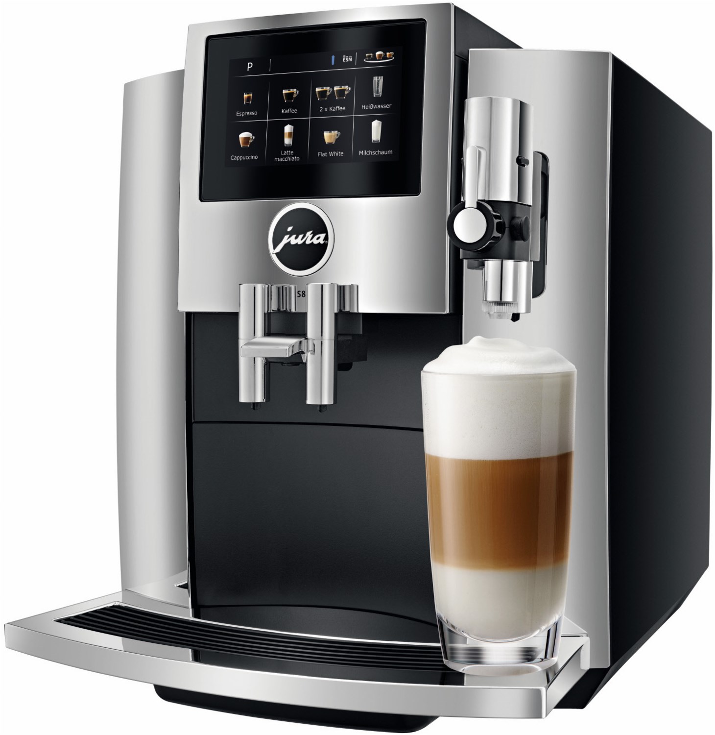 S8 Kaffee-Vollautomat Chrom (EA)