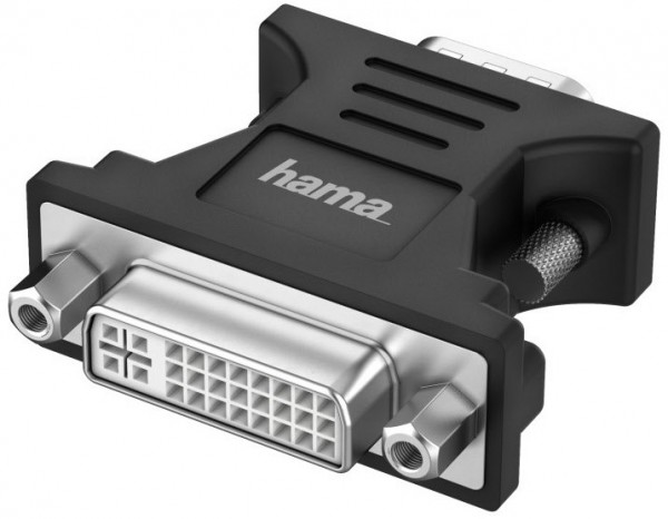 VGA-Stecker auf DVI-Buchse schwarz
