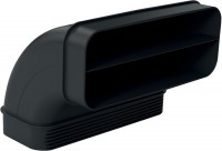 HZ9VDSB2 Flachkanalbogen schwarz