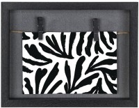 Bilderrahmen Muro 16,5x21,5cm mit Schnur und Klammern schwarz