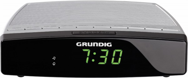Sonoclock 600 Uhrenradio silber/schwarz