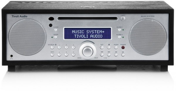 Model Music System+ Hifi-System schwarz/silber