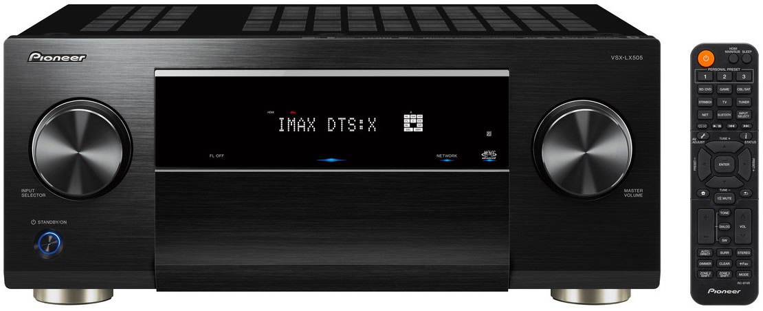 VSX-LX505 Klang Effekt Receiver silber