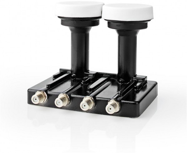 SLNBQDM43BK Quad-Mononlock LNB schwarz