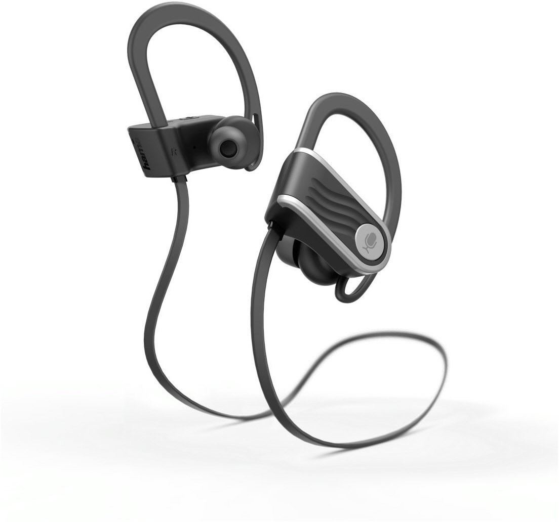 Voice Sport Bluetooth-Kopfhörer schwarz/silber